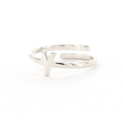 Imotionals Ring Letter Y Zilver