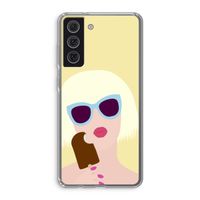 Ice cream: Samsung Galaxy S21 FE Transparant Hoesje