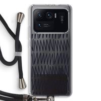 Marrakech Zigzag: Xiaomi Mi 11 Ultra Transparant Hoesje met koord