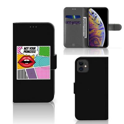 Apple iPhone 11 | Wallet Case | met Pasjes | Popart Princess Apple iPhone 11 | Wallet Case | met Pasjes | Popart Princess
