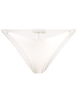 Fleur Du Mal culotte Luxe en soie - Blanc