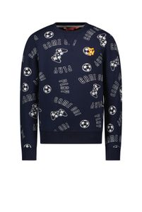 Tygo & Vito Jongens sweater AOP - Jesse - Navy blauw