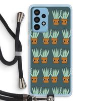 Sansevieria: Samsung Galaxy A52 Transparant Hoesje met koord