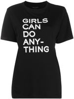 Zadig&Voltaire t-shirt à détail de slogan - Noir
