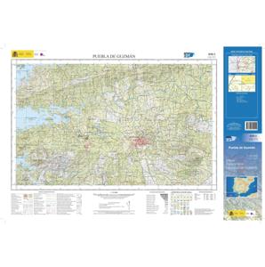 Topografische kaart 958-II Puebla de Guzmán | CNIG - Instituto Geográfico Nacional1