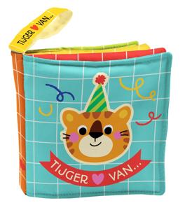 Knisperboekje vol liefde - Tijger houdt van feest (Hardback)