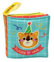 Knisperboekje vol liefde - Tijger houdt van feest (Hardback)
