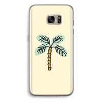 Palmboom: Samsung Galaxy S7 Edge Transparant Hoesje