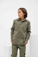 Malelions Signature Overshirt Kids Donkergroen - Maat 128 - Kleur: Donkergroen | Soccerfanshop Malelions Signature Overshirt Kids Donkergroen - Maat 128 - Kleur: Donkergroen | Soccerfanshop