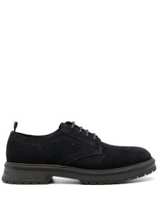 Tommy Hilfiger richelieus en daim Core à lacets - Bleu