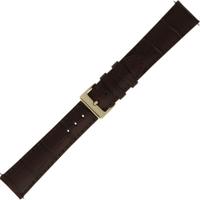 Pex Horlogebandje Croco Bruin 14mm