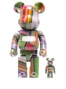 MEDICOM TOY x Benjamin Grant figurine Bearbrick Lisse 100% + 400% - Violet