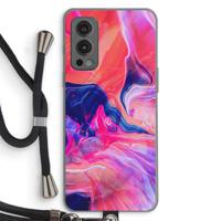 Earth And Ocean: OnePlus Nord 2 5G Transparant Hoesje met koord