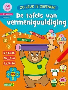 Zo leuk is oefenen. De tafels van vermenigvuldigen 7-8 jaar