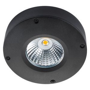 SG Callisto LED opbouw zwart 4W 3000K dimbaar IP65 IK06 wandlamp voor binnen en buiten