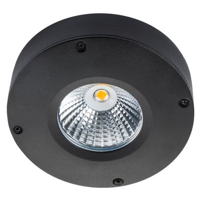 SG Callisto LED opbouw zwart 4W 3000K dimbaar IP65 IK06 wandlamp voor binnen en buiten