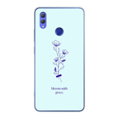 Bloom with grace: Honor Note 10 Transparant Hoesje