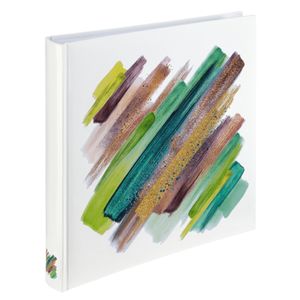 Hama Album XL Brushstroke 30x30 Cm 80 Witte Pagina&apos;s Groen