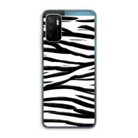 Zebra pattern: Xiaomi Poco M3 Pro 5G Transparant Hoesje