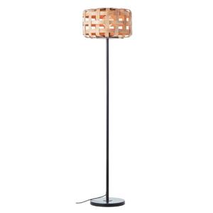 Brilliant Rotan vloerlamp Woodline 94525/09