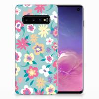 Samsung Galaxy S10 | TPU Case | Flower Power