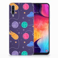 Samsung Galaxy A50 Silicone Back Cover Space - thumbnail