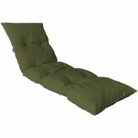Ligstoelkussen Jardin Prive Groen
