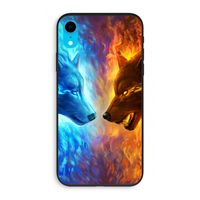 Fire & Ice: iPhone XR Biologisch afbreekbaar hoesje