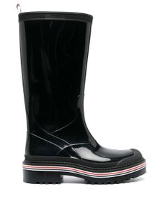Thom Browne bottes de pluie à logo - Noir