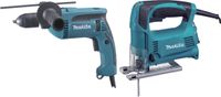 Makita DK0074 combiset HP1641 klopboormachine + 4329 decoupeerzaag - thumbnail