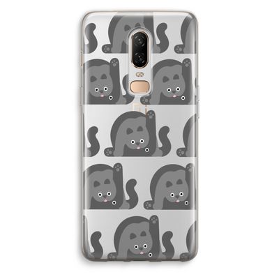Cats: OnePlus 6 Transparant Hoesje
