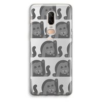 Cats: OnePlus 6 Transparant Hoesje