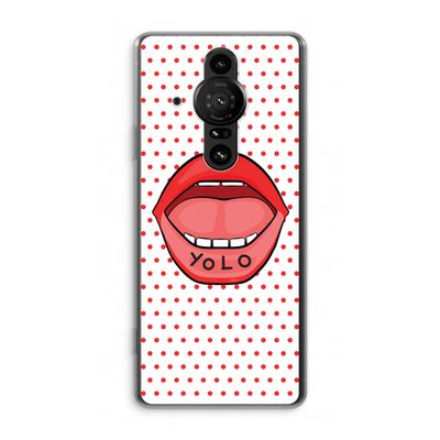 Yolo Denise: Sony Xperia Pro-I Transparant Hoesje