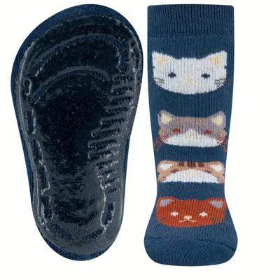 Ewers antislip sokken Stoppi Katzen Tinte-31-34