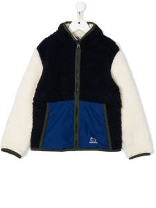 Woolrich Kids veste zippée en polaire - Bleu