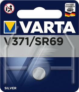 Varta Zilveroxide Batterij SR69 | 1.55 V DC | 32 mAh | Zilver | 10 stuks - VARTA-V371 VARTA-V371