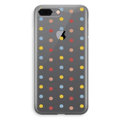 Bollen: iPhone 8 Plus Transparant Hoesje