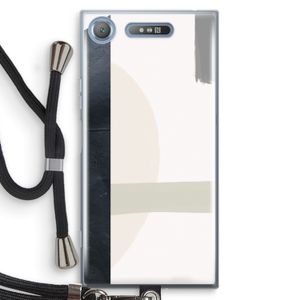 Baca: Sony Xperia XZ1 Transparant Hoesje met koord