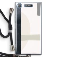Baca: Sony Xperia XZ1 Transparant Hoesje met koord