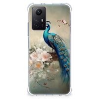 Case Anti-shock voor Xiaomi Redmi Note 12s Vintage Pauwen