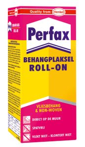 Perfax roll-on behanglijm/behangplaksel vliesbehang 200 gram   -