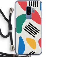 Illustratieve pop 1: Samsung Galaxy S9 Plus Transparant Hoesje met koord