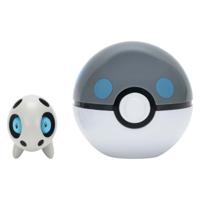 Jazwares Pokémon - clip n go aron heavy ball