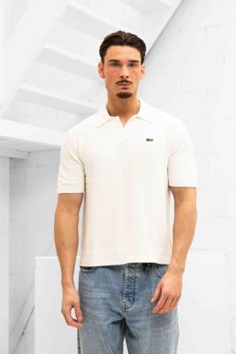 Lacoste Classic Fit Polo Heren Gebroken Wit - Maat S - Kleur: Gebroken Wit | Soccerfanshop Lacoste Classic Fit Polo Heren Gebroken Wit - Maat S - Kleur: Gebroken Wit | Soccerfanshop