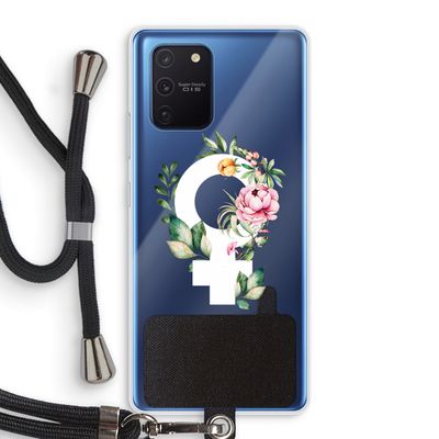 Venus: Samsung Galaxy Note 10 Lite Transparant Hoesje met koord