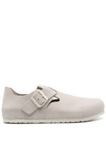 Birkenstock sandales London en daim - Blanc
