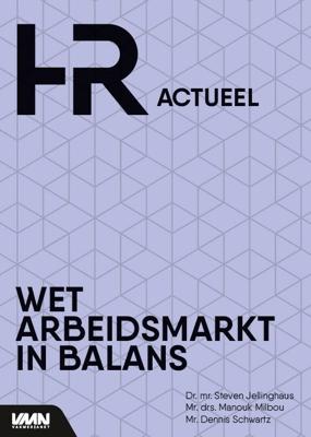 Wet Arbeidsmarkt in Balans (Paperback)