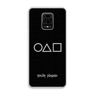 Squid Game: Xiaomi Redmi Note 10 Lite Transparant Hoesje