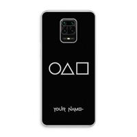 Squid Game: Xiaomi Redmi Note 10 Lite Transparant Hoesje