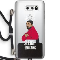 Sleigh Bells Ring: LG V30 Transparant Hoesje met koord